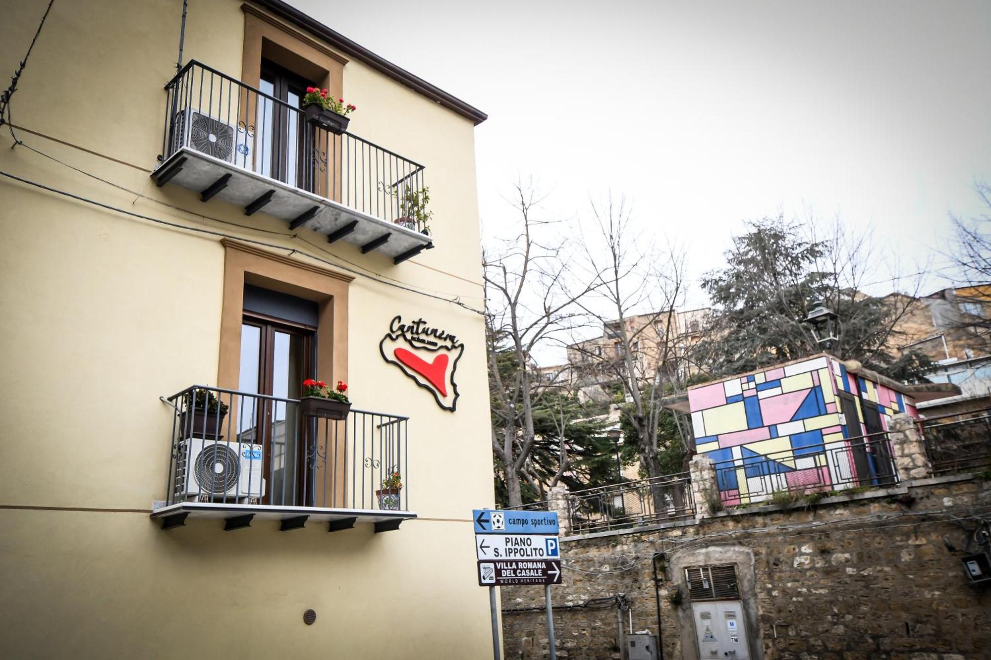 Cantunera Sicilianroom Piazza Armerina Exteriör bild